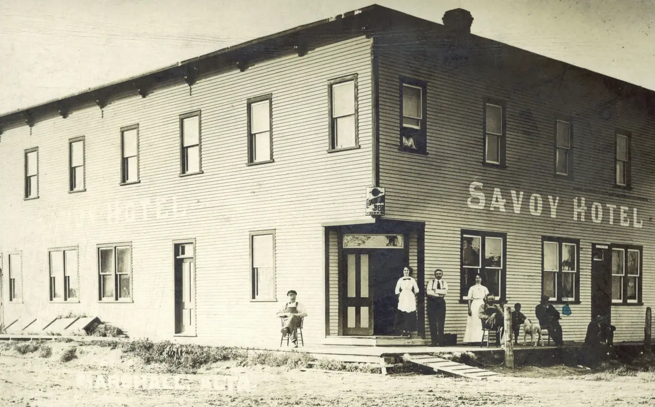 Savoy Hotel, Marshall, about 1910
